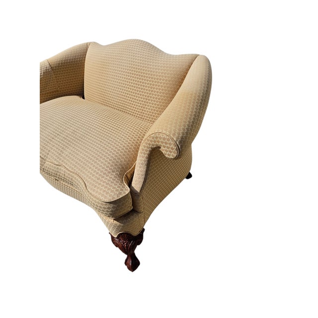 Vintage Hickory Chair Loveseat Sofa Settee Historical James River Plantation For Sale - Image 9 of 18