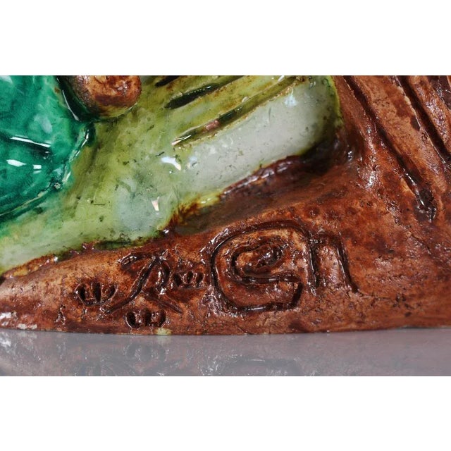 Ceramic Weasel Sculpture by Gunnar Nylund for Rörstrand Sweden, 1960s For Sale - Image 7 of 8