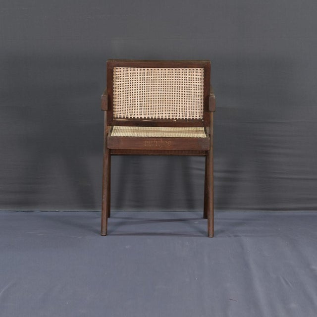 Vintage Chairs by Pierre Jeanneret, 1956, Set of 6 For Sale - Image 3 of 18