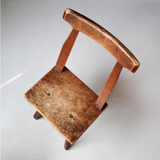 Antique 19th Century Farmhouse Chairs, Set of 2 For Sale - Image 11 of 17