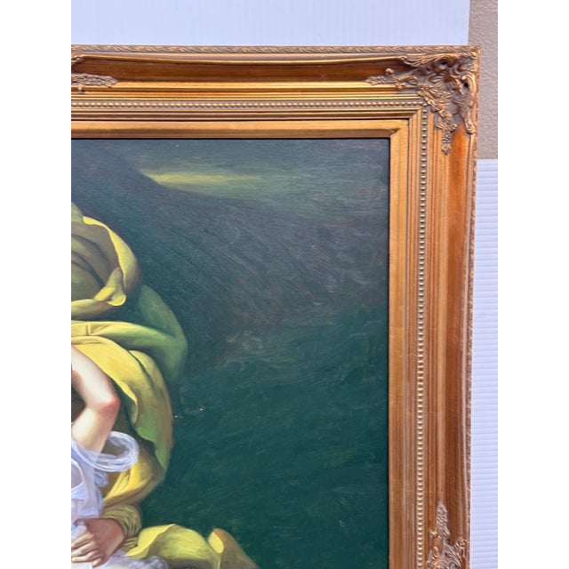 Illustration "The Storm" Replica Painting After Pierre-Auguste Cot For Sale - Image 3 of 12