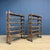 Wooden Workshop Rack with Cast Iron Wheels For Sale - Image 16 of 18