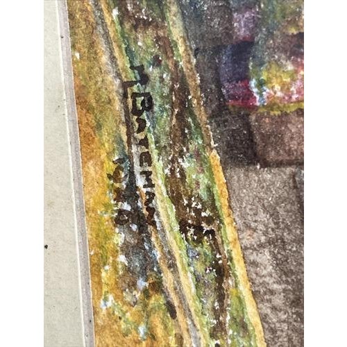 M Bateman, Lounge, Watercolor For Sale - Image 7 of 13