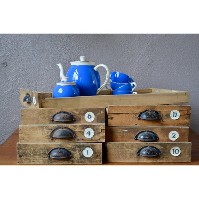 Antique Workshop Drawer Tray, 1950s For Sale - Image 11 of 11