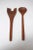 Mid-Century Modern Mid-Century Modern Sculptural Teakwood Salad Tongs For Sale - Image 3 of 12