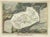 Antique Map of the Department of Hautes Alpes For Sale - Image 6 of 6