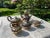 Wood Vintage Silver Plated Melon Tea/Coffee Set- 6 Pieces For Sale - Image 7 of 7