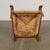 Brown Vintage Beech and Straw Thrones, Italy, 1950s, Set of 2 For Sale - Image 8 of 10