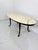 Mid-Century Modern Oval Coffee Table with Marble Top, 1950s For Sale - Image 3 of 13