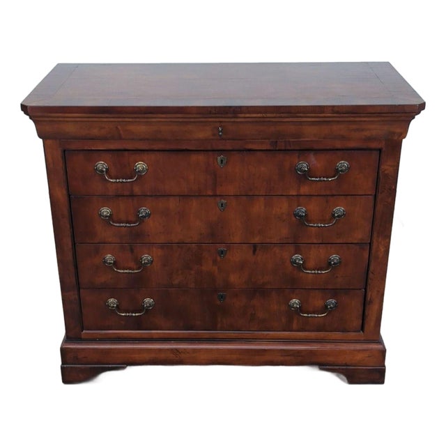 Henredon Charles X Chippendale Style 5-Drawer Chest For Sale