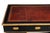 Wood Antique Campaign Ebonized Pedestal Desk, 19th Century For Sale - Image 7 of 18
