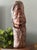 Vintage Hand Carved Burl Wood Abstract Female Figure For Sale - Image 9 of 10