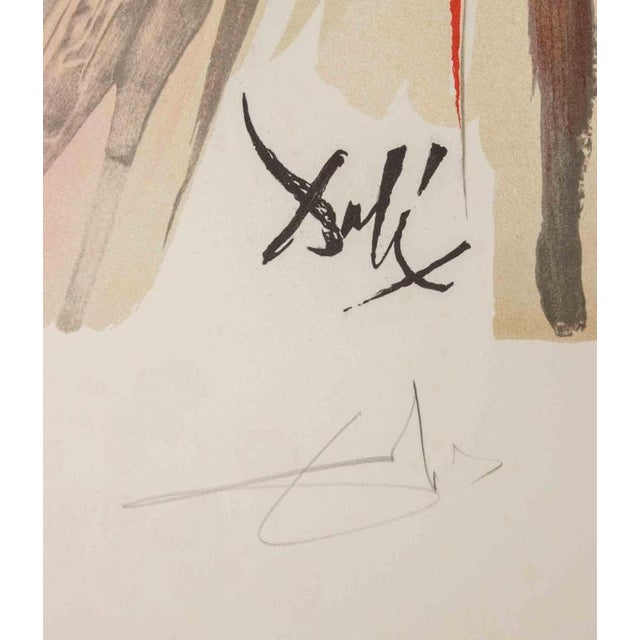 Salvador Dalí­, Pylades Loved Ermione, 1978, Woodcut Print For Sale - Image 3 of 5