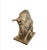 Austin Productions Bull Sculpture, 1968 — Brutalist Mid-Century Modern, Gold Finish For Sale - Image 9 of 12