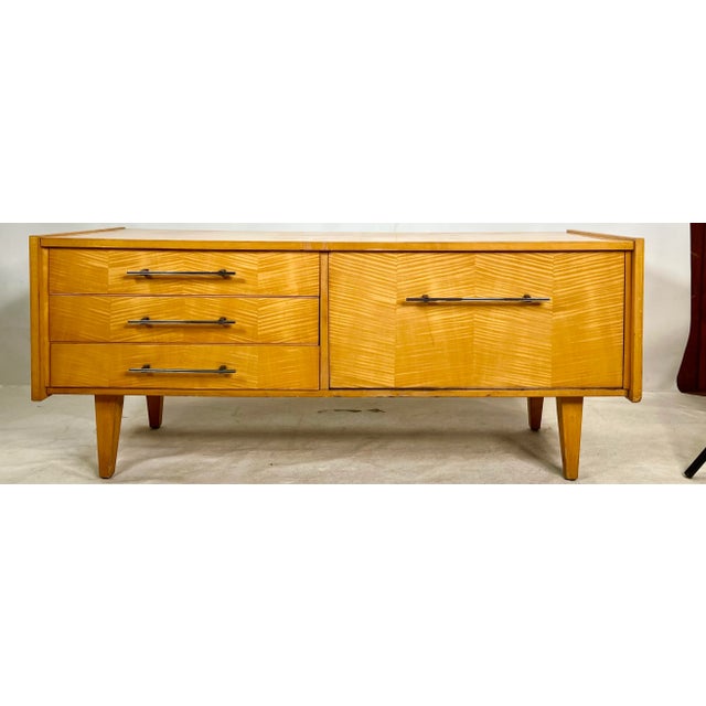 Mid Century German Maple Vanity For Sale - Image 11 of 11