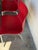 Philippe Starck Red Stacking Chairs Set of 6 Molded Plastic and Aluminum 1990s For Sale - Image 12 of 14