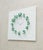 "Mocap" (White-Green) Illusionistic Wall Clock / Wall-Sculpture For Sale - Image 10 of 10
