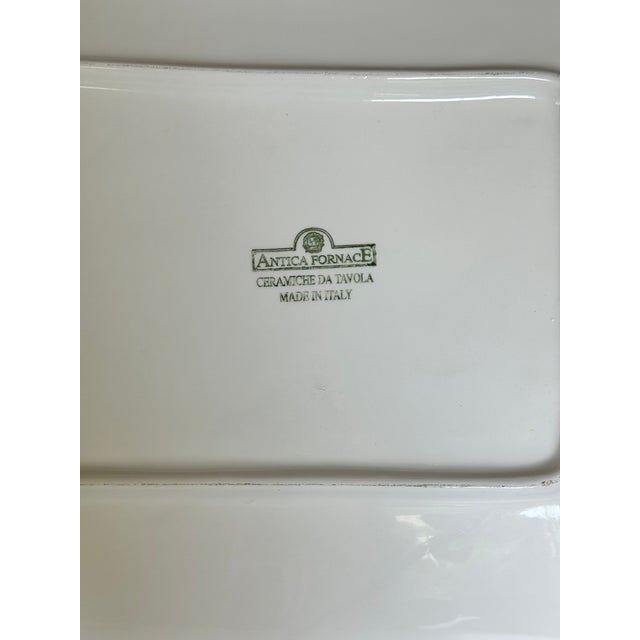 1990s 1990s Antica Fornace Ceramiche Da Tavola Platter Made in Italy For Sale - Image 5 of 7