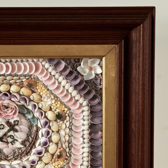 2020s British Colonial West Indies Style Sailors Valentine For Sale - Image 5 of 10