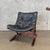 Mid-Century Modern Vintage 1960s Black Leather Westnofa Siesta Chair For Sale - Image 3 of 12