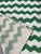 Green Wave Stripe Rug - 10.1 X 8.2 Ft For Sale In Cleveland - Image 6 of 6