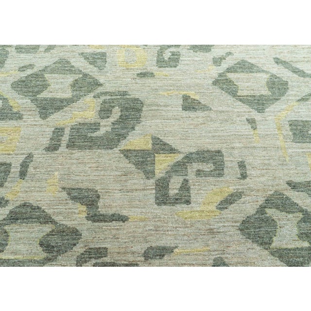 Turkish Oushak Antique Look Rug 10'4