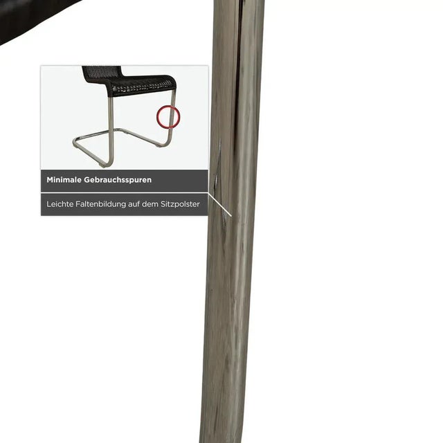 Dark Grey B20 Chairs from Tecta, Set of 6 For Sale - Image 6 of 14