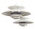 Ph5 Vintage Pendants Lamp by Poul Henningsen for Louis Poulsen, Set of Two, 1980s, Set of 2 For Sale