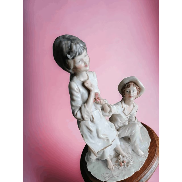 Statuette of Young Love by A. Belcari for Capodimonte For Sale - Image 5 of 7