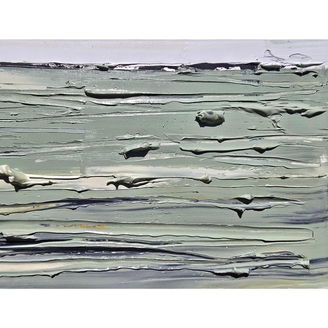 Original Contemporary Abstract Landscape Oil Painting For Sale - Image 6 of 7