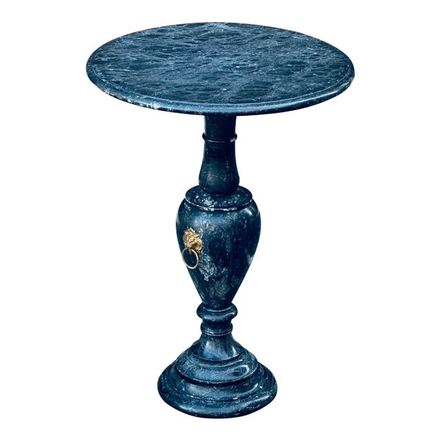 Mid-Century Italian Marble Drinks Table or Plant Stand For Sale