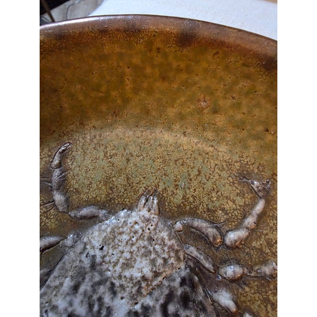 Art Pottery Ceramic Dish With a Tick on It For Sale - Image 10 of 18