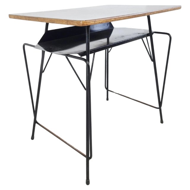 Mid-Century Desk by Willy Van Der Meeren for Tubax, 1950s For Sale - Image 11 of 11