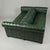 Not Yet Made - Made To Order Emerald Green Leather Double-Sided Chesterfield Sofa For Sale - Image 5 of 5