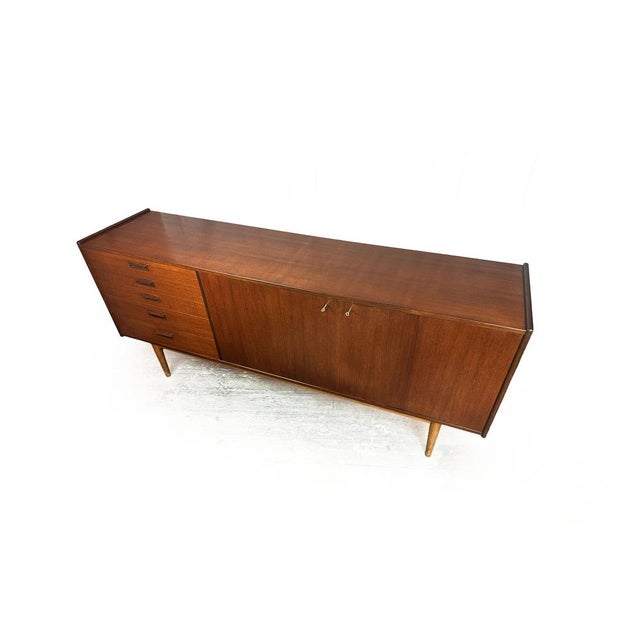 Vintage Scandinavian Teak Ulferts Tibro Sideboard by Tage Olofsson for Heals, 1950s For Sale - Image 12 of 18