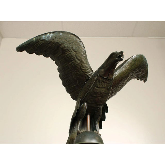 Vintage Copper Eagle Weathervane For Sale - Image 10 of 12