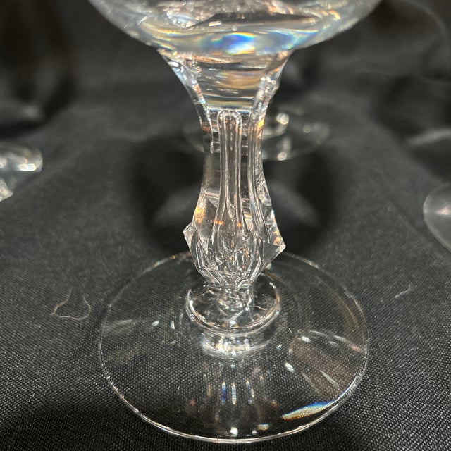 1990s Renaissance Tiffin Versailles Goblets - Set of 4 For Sale - Image 11 of 11