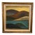 1990s "Heading South" Abstract Rolling Hills Landscape Oil Painting on Canvas For Sale