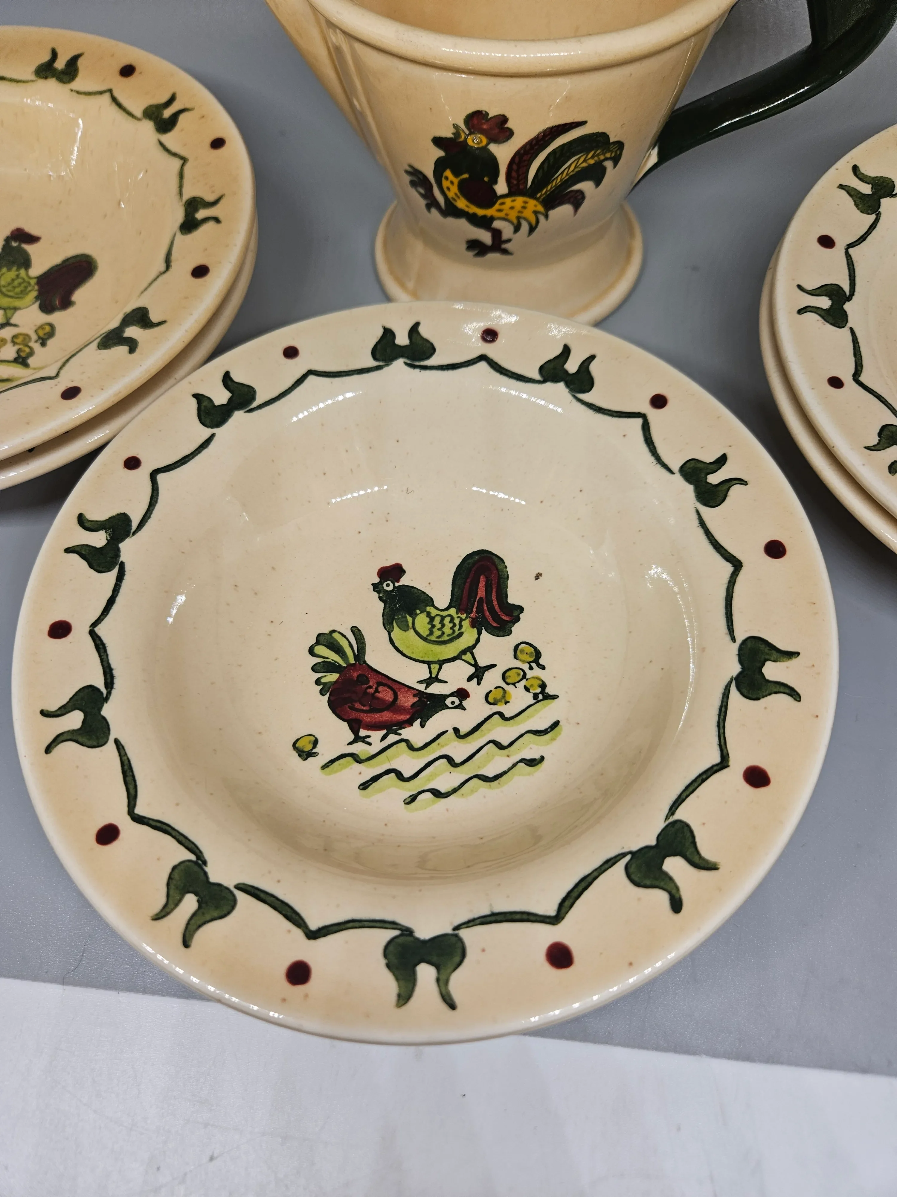 Vintage PoppyTrail by Metlox California Pottery Dish Set, Bowls