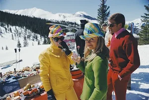 Slim Aarons, Snowmass Village, Estate Stamped Photographic Print