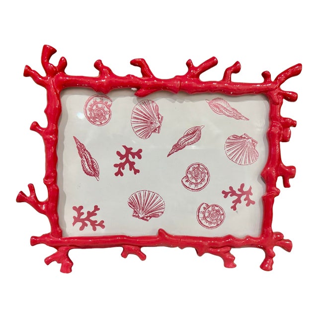 Coral Style Metal Picture Frame For Sale