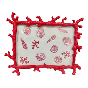 Coral Style Metal Picture Frame