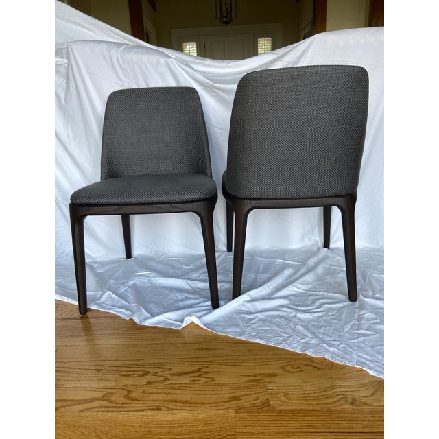 Wood Poliform Marble Dining Set For Sale - Image 7 of 12