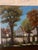 Original Signed Landscape Oil Painting Autumn Village Trees Country Scene For Sale - Image 4 of 8