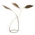 1970s Carlo Giorgi for Bottega Gadda 'Rabarbaro' Three-Leaf Floor Lamp For Sale - Image 18 of 18