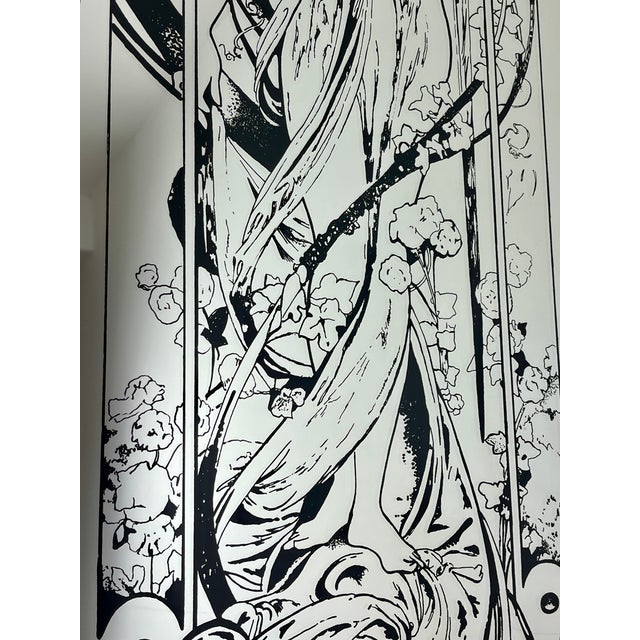 Wood Vintage Art Nouveau Moët & Chandon Advertising Mirror, 1960s For Sale - Image 7 of 18