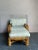 Wood Vintage Boho Bielecky Brothers Rattan Lounge Chair With Ottoman For Sale - Image 7 of 8