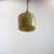 Art Deco Milk Glass Pendant Light For Sale - Image 4 of 5