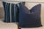 Folk Art Pair of Striped Linen Pillows For Sale - Image 3 of 5