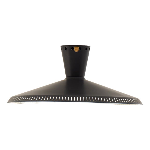NB-93 Flush Mount by Louis Kalff for Philips, 1950s For Sale